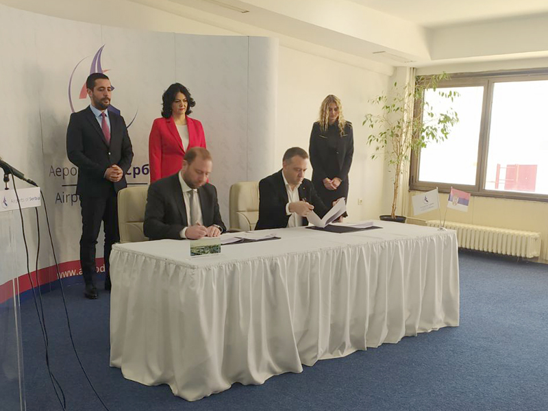 Potpisan ugovor o dogradnji terminalne zgrade na aerodromu Konstantin Veliki u Nišu