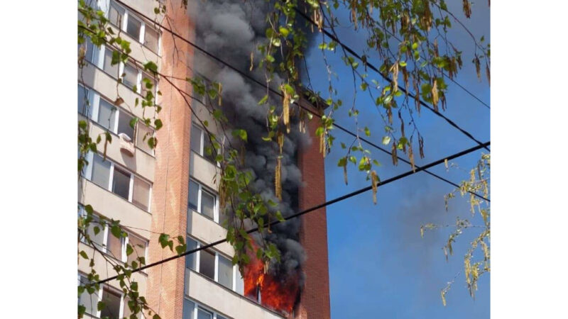 Požar u Studentskom domu u Nišu