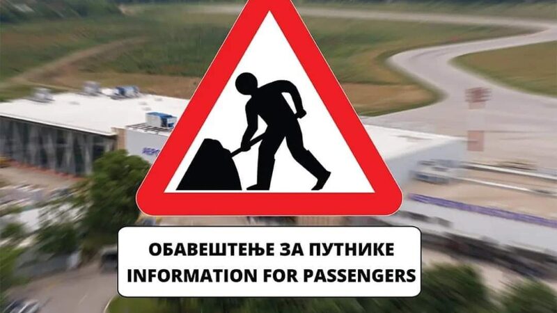 Obaveštenje niškog Aerodroma