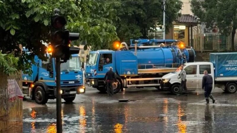 Niški vodovod spreman za intervencije u slučaju ekstremnih padavina