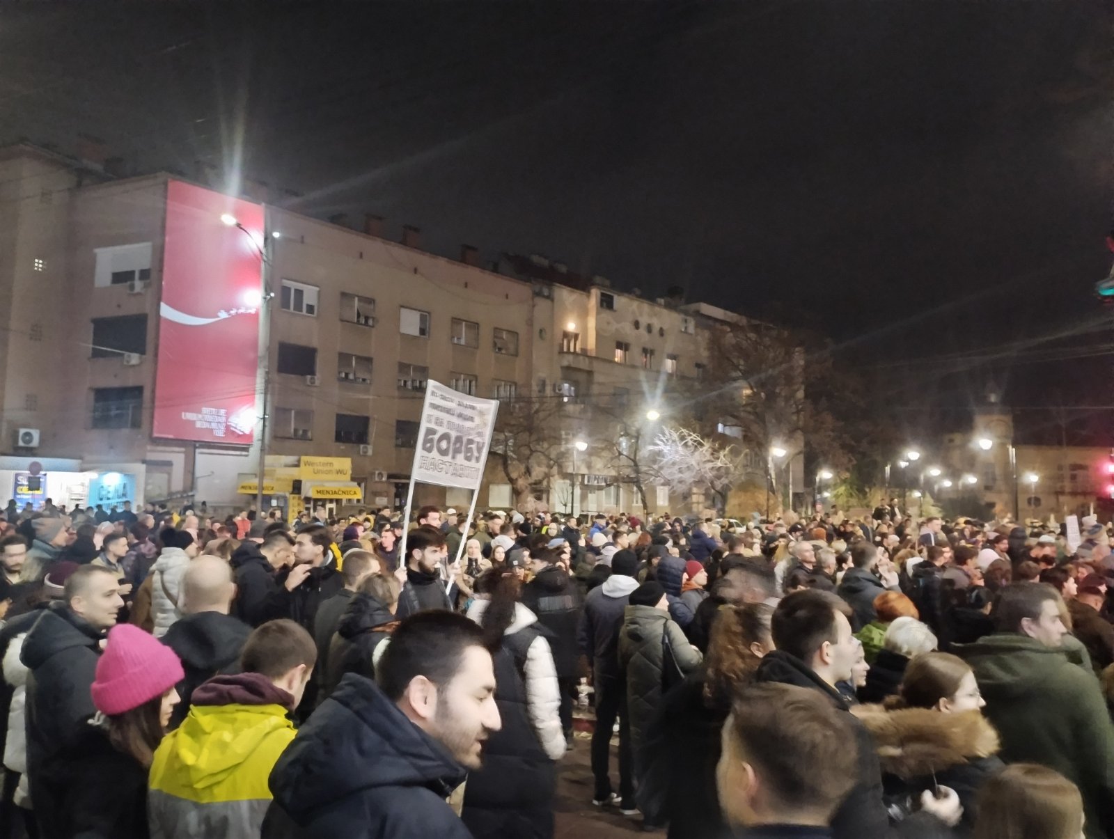 Niš: Najmasovniji protest do sada