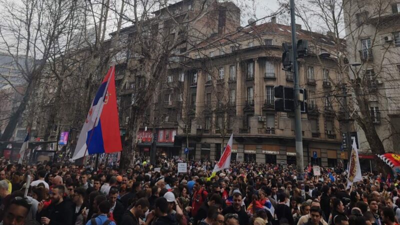 Veliki protestni skup „15. za 15“ danas u Beogradu