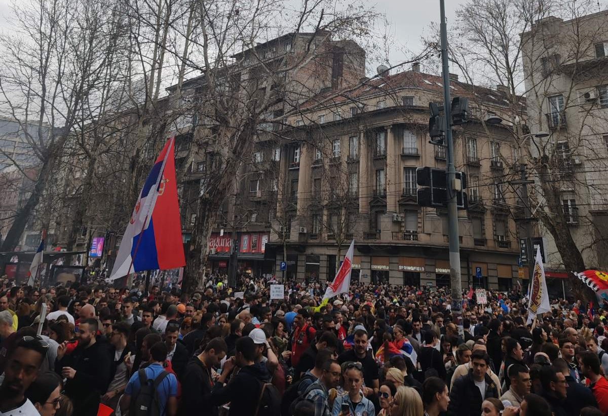 Veliki protestni skup „15. za 15“ danas u Beogradu