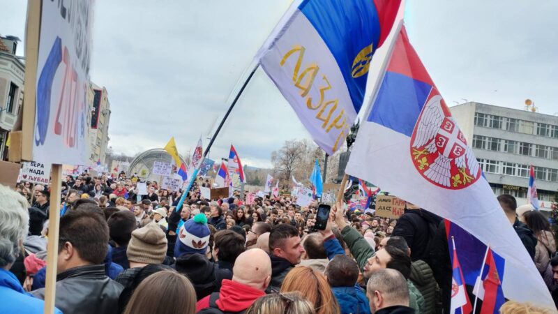 Protest u Nišu „Studentski edikt“ okupio ljude iz cele Srbije