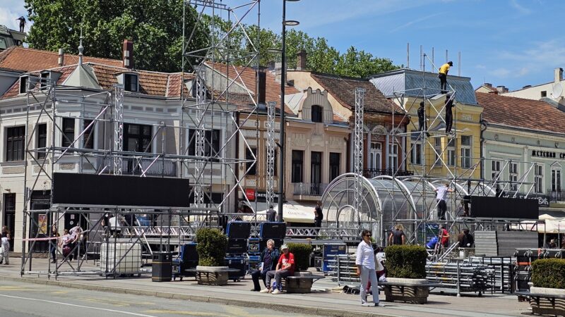 Pripreme uoči skupa Pokreta za narod i državu