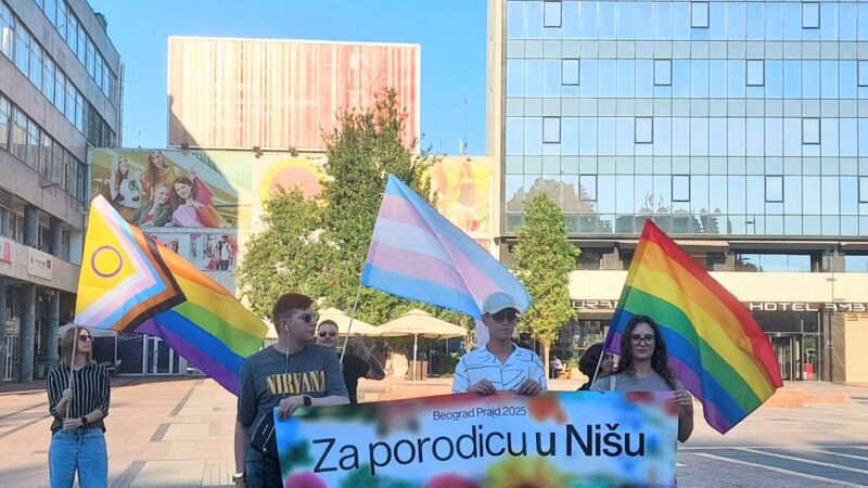 Prajd karavan u Nišu, skup protekao bez incidenata