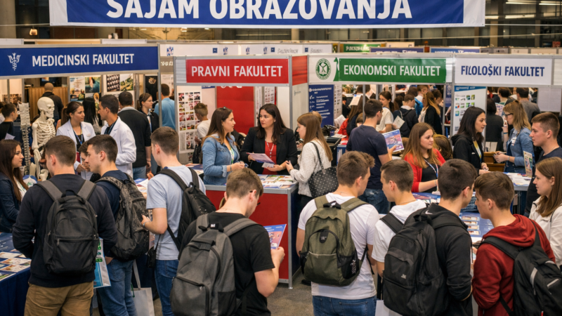 Sajam „Besplatno obrazovanje u Sloveniji“ u martu u Nišu