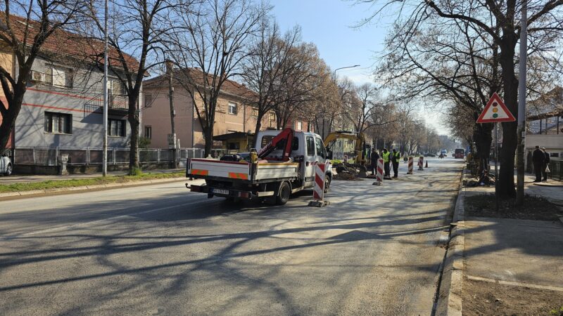Niš: Radovi u Knjaževačkoj, oprez u vožnji!