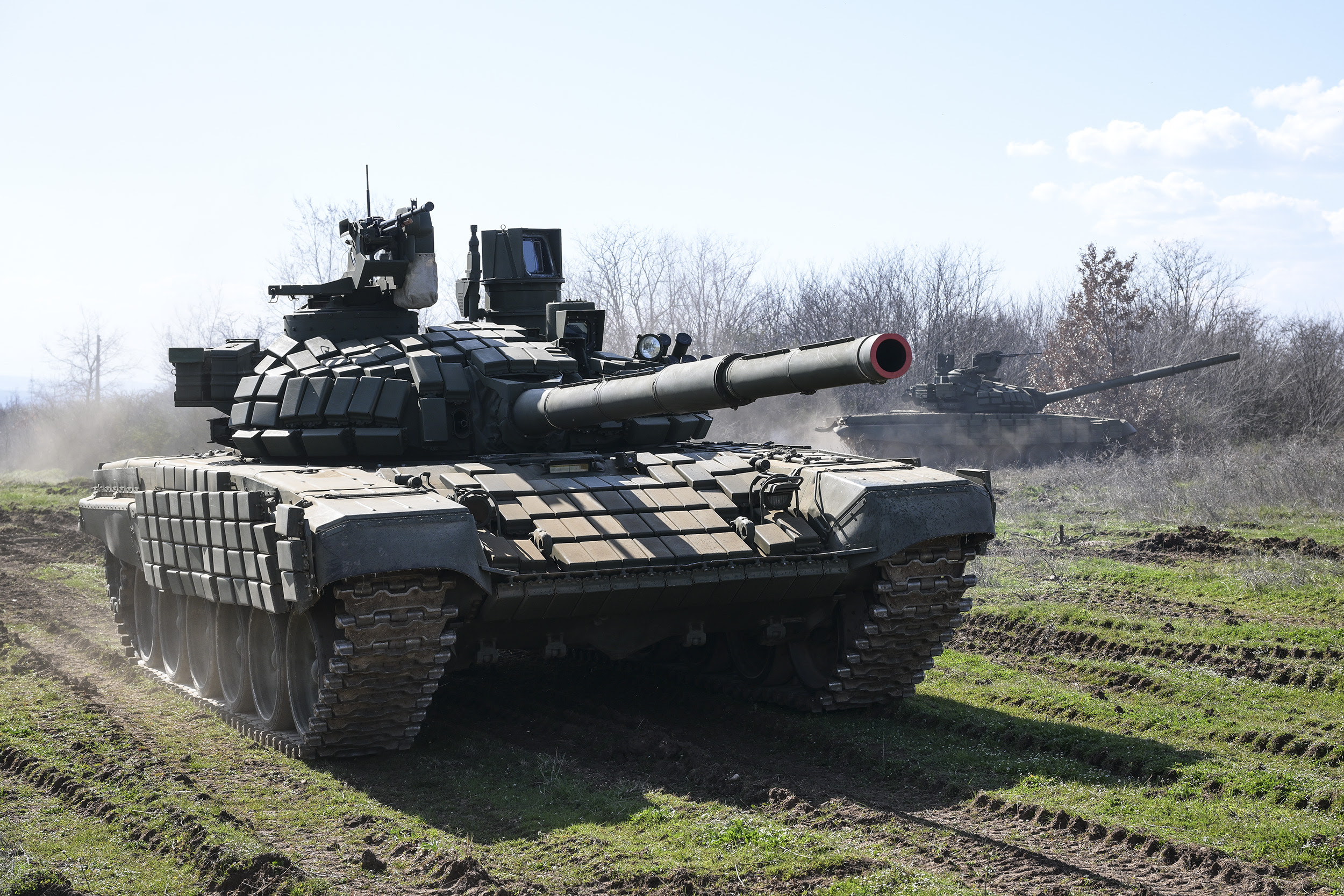 Taktička obuka tenkista Vojske Srbije