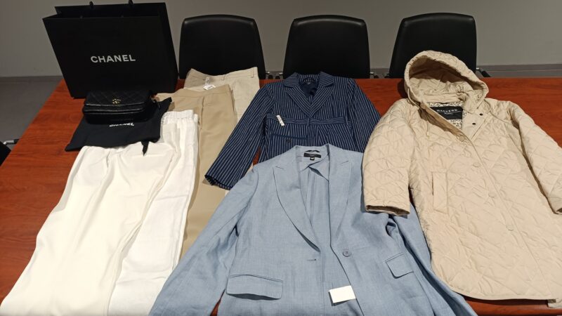 Luksuzna roba zaplenjena na aerodromu